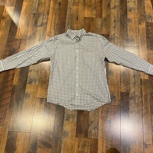 Black and White Cotton Brothers button down shirt